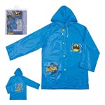 Capa de Chuva Infantil com Capuz Batman M