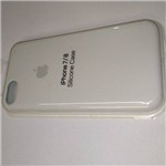 Capa de Silicone Branca Macia para Iphone 7 / Iphone 8