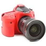 Ficha técnica e caractérísticas do produto Capa de Silicone para Canon SL1 - Vermelha