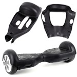 Ficha técnica e caractérísticas do produto Capa de Silicone para Hoverboard Skate Elétrico 6,5 Polegadas Preta Mymax MFYF-C01