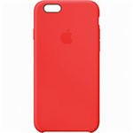 Ficha técnica e caractérísticas do produto Capa de Silicone para IPhone 6 Plus - Vermelha