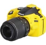 Ficha técnica e caractérísticas do produto Capa de Silicone para Nikon D3200 - Amarela