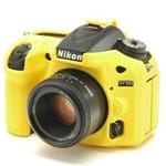 Ficha técnica e caractérísticas do produto Capa de Silicone para Nikon D7100 e D7200 - Amarela
