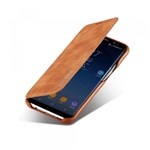 Ficha técnica e caractérísticas do produto Capa Flip Book Samsung Galaxy A30 - Marrom - Lemee