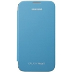 Ficha técnica e caractérísticas do produto Capa Flip Cover Samsung Galaxy Note 2 - Azul