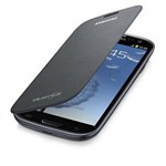Ficha técnica e caractérísticas do produto Capa Flip Cover Samsung S-EFC1G6FGECSTDI para Galaxy S III – Prata