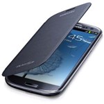 Ficha técnica e caractérísticas do produto Capa Flip Cover Samsung S-EFC1G6FSECSTDI para Galaxy S III - Preto