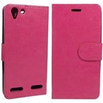 Ficha técnica e caractérísticas do produto Capa Flip Lenovo Vibe K5 - Rosa