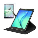 Ficha técnica e caractérísticas do produto Capa Giratória Inclinável para Tablet Samsung Galaxy Tab S2 9.7" SM-T810 / T813 / T815 / T819 + Película de Vidro - Lka