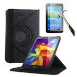 Capa Giratória Tablet Samsung Galaxy Tab3 7 T110 T111 T113 T116 + Película de Vidro