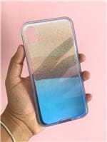 Ficha técnica e caractérísticas do produto Capa Glitter Azul- Iphone Xs Max (Iphone XS MAX)