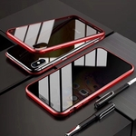 Ficha técnica e caractérísticas do produto Capa Magnética Anti Espião iPhone X - Vermelha