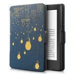 Capa Novo Kindle Paperwhite Wb - Ultra Leve Auto Hibernação Fecho Magnético Luzes