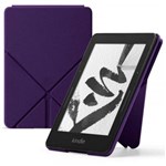 Ficha técnica e caractérísticas do produto Capa Origami Protetora de PU para Kindle Voyage Roxa - Amazon