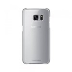 Ficha técnica e caractérísticas do produto Capa Original Protetora Clear Cover Samsung Galaxy S7 Edge - Prata