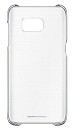 Ficha técnica e caractérísticas do produto Capa Original Protetora Clear Cover Samsung Galaxy S7 Edge - Preta