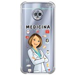 Ficha técnica e caractérísticas do produto Capa P/ Moto G6 Plus (1413) Medicina Feminino - Quarkcase