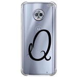 Ficha técnica e caractérísticas do produto Capa P/ Moto G6 Plus (1484) Letra Q - Quarkcase