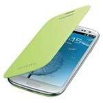 Ficha técnica e caractérísticas do produto Capa P/ Samsung Galaxy S3 Samsung Flip Cover Verde EFC-1G6FMECSTD