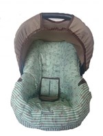 Ficha técnica e caractérísticas do produto Capa para Bebê Conforto Multimarcas de 0 a 13 Kg Marinheiro Verde - Alan Pierre Baby