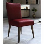 Ficha técnica e caractérísticas do produto Capa para Cadeira Luxo Veludo Vermelho Adomes