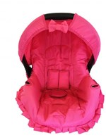 Ficha técnica e caractérísticas do produto Capa para Cadeirinha, Bebê Conforto Multimarcas de 0 a 13 KG Pink - Alan Pierre Baby