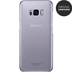 Ficha técnica e caractérísticas do produto Capa para Celular Clear para Galaxy S8 em Policarbonato Ametista - Samsung