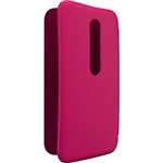 Capa para Celular Flip Shell Original Moto G (3ª Geração) Pink - Motorola