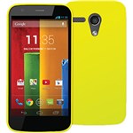 Ficha técnica e caractérísticas do produto Capa para Celular Moto G TPU Amarelo - Neocases