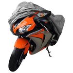 Ficha técnica e caractérísticas do produto Capa para Cobrir Moto Pretetora Térmica Chuva Sol Impermeável Luxcar