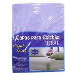 Ficha técnica e caractérísticas do produto Capa Para Colchao De Algodao Luxo Casal 190x140x18cm