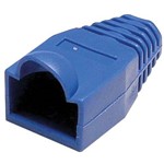 Ficha técnica e caractérísticas do produto Capa para Conector RJ45 Azul Ebolt 100un.