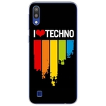 Ficha técnica e caractérísticas do produto Capa para Galaxy A30s - Música | I Love Techno