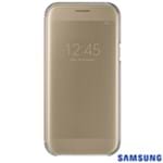 Ficha técnica e caractérísticas do produto Capa para Galaxy A5 Clear View Cover Dourada - Samsung - EF-ZA520CFEGBR