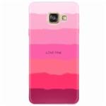 Ficha técnica e caractérísticas do produto Capa para Galaxy A7 2016 Love Pink