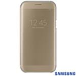 Ficha técnica e caractérísticas do produto Capa para Galaxy A7 Clear View Cover Dourada - Samsung - EF-ZA720CFEGBR