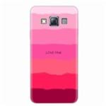 Ficha técnica e caractérísticas do produto Capa para Galaxy E5 Love Pink