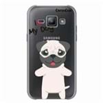 Ficha técnica e caractérísticas do produto Capa para Galaxy J2 I Love My Pug