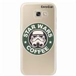 Ficha técnica e caractérísticas do produto Capa para Galaxy J3 Pro Star Wars Coffee Transparente