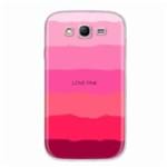 Ficha técnica e caractérísticas do produto Capa para Galaxy J1 2016 Love Pink