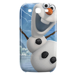 Ficha técnica e caractérísticas do produto Capa Para Galaxy S3 I9300 De Plástico - Frozen Olaf
