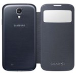 Ficha técnica e caractérísticas do produto Capa para Galaxy S4 Samsung Prot S View Cover S-EFCI950BBEGWWI - Preta