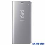 Ficha técnica e caractérísticas do produto Capa para Galaxy S8 Clear View Standing Cover Prata - Samsung - EF-ZG950CS EGBR