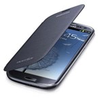 Ficha técnica e caractérísticas do produto Capa para Galaxy Samsung S III Flip CoverEFC 1G6FBECSTDI - Azul Metálico