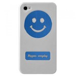 Ficha técnica e caractérísticas do produto Capa para IPhone 4/4S Acrílico Smile - Mega Empório