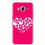 Ficha técnica e caractérísticas do produto Capa para Iphone 4/4S Coração Pink Love