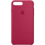 Capa para IPhone 8 Plus / 7 Plus em Silicone - Rose Red - M3 Imports