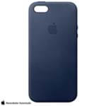 Capa Apple em Couro para IPhone SE / 5s / 5, Azul Meia-noite - MMHG2BZ/A