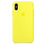 Ficha técnica e caractérísticas do produto Capa para IPhone X em Silicone Amarelo - Apple - Amarelo - Jv Acessorios