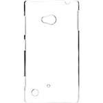 Capa para Lumia 520 em Policarbonato Ultra Transparente (Acrílico) - Husky
